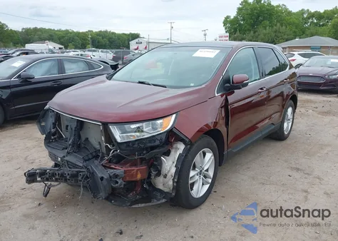 2015 Ford Edge Sel из США, поврежденный, VIN 2FMTK4J91FBB65652